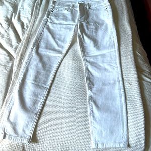 NWT Loft White Skinny Jeans size 4p 27p